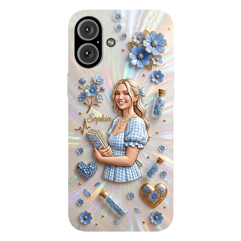 Floral Aesthetic - Personalized Flower Lover Full Print Phone Case