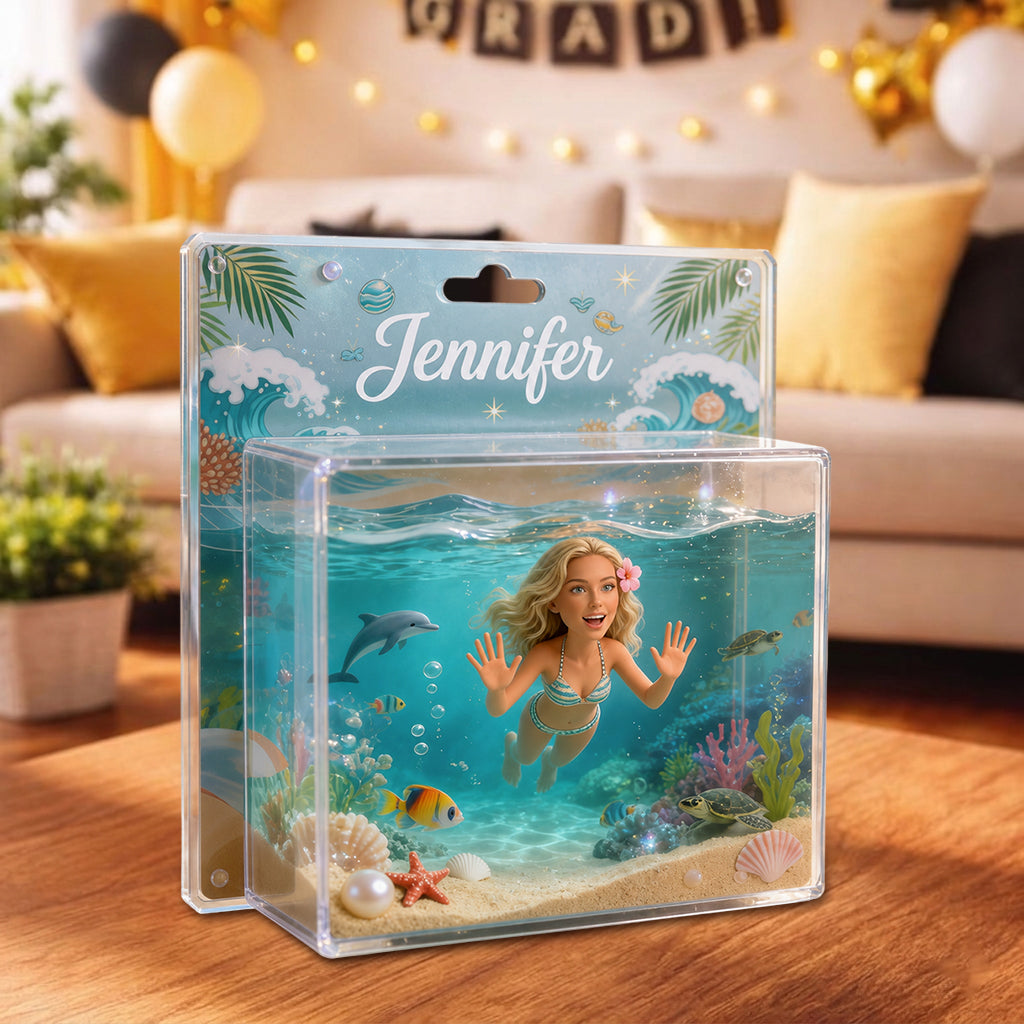 For Who Loves Sea - Personalized Sea Lover Acrylic Display Box