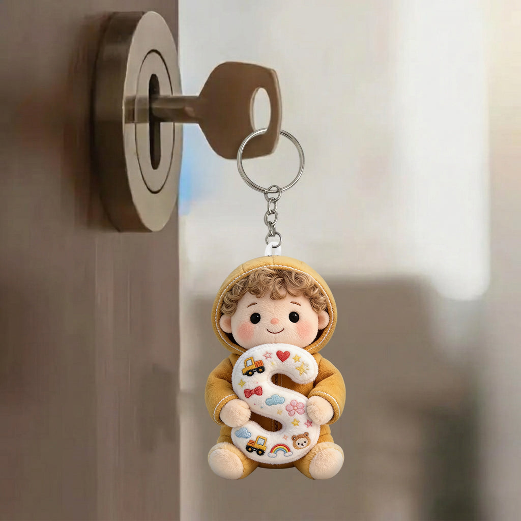 Custom Any Photo - Personalized Kid Plush Keychain