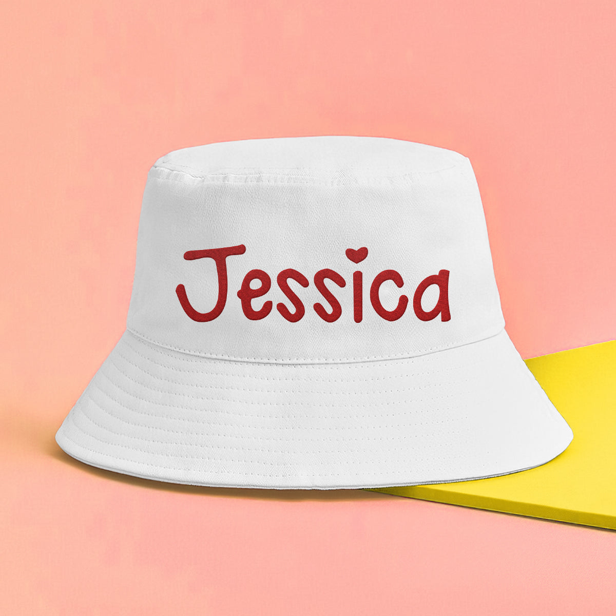 Custom Name - Personalized Aunt Embroidered Bucket Hat