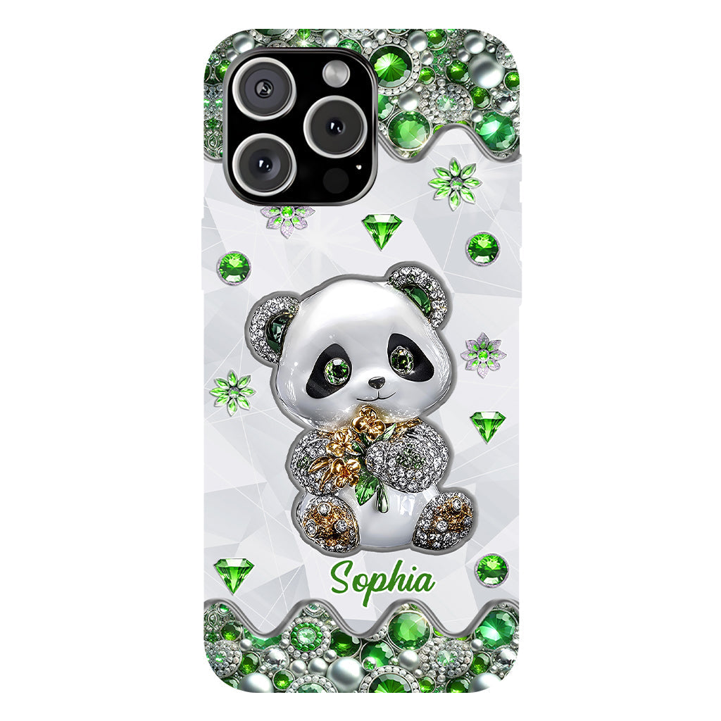 Just A Girl Who Loves Pandas - Personalized Panda Lover Full Print Phone Case