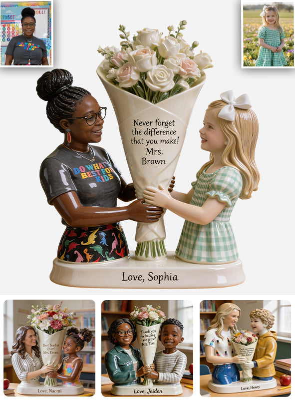 Custom Any Photo - Personalized Teacher Custom Shaped Acrylic Plaque