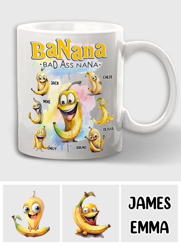 Banana Grandma - Personalized Grandma Mug