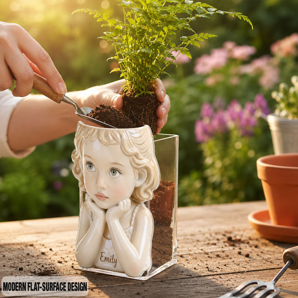 Custom Any Photo - Personalized Kid Acrylic Pot