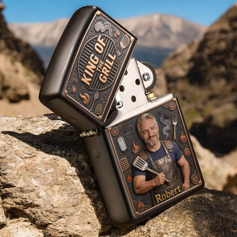King Of Grill - Personalized Grilling Lighter