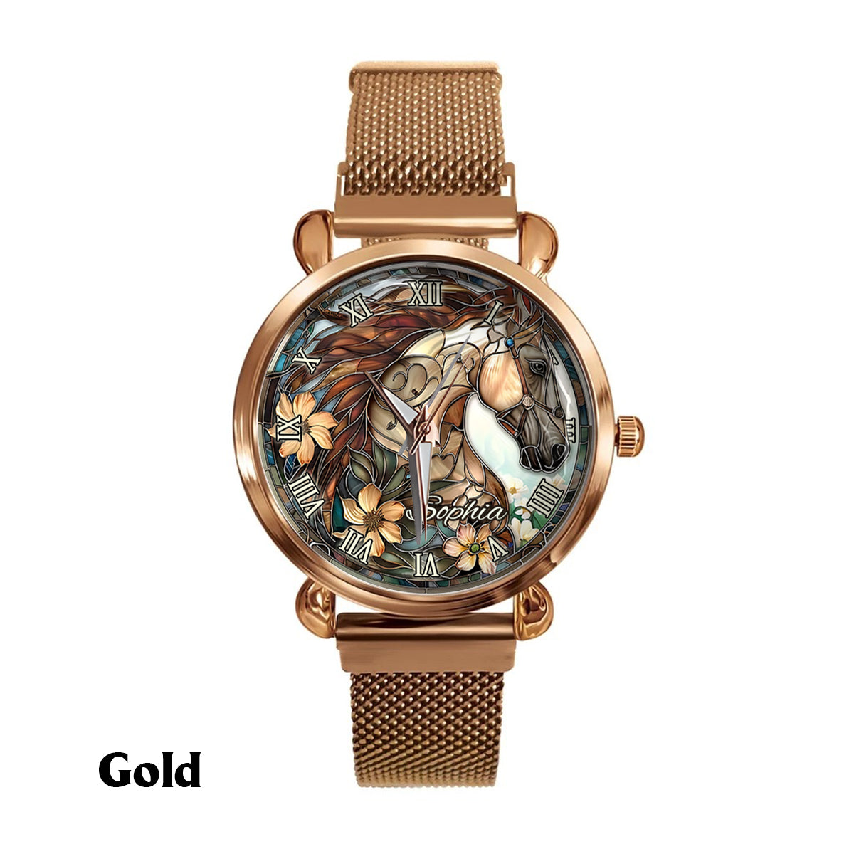 Horse Girl - Personalized Horse Women Hand Watch