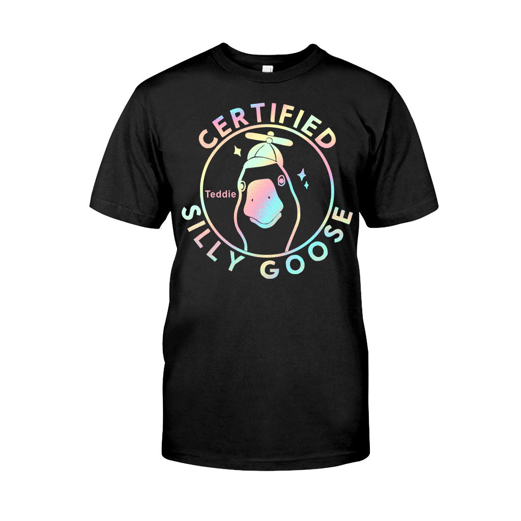 Certified Silly Goose - Personalized Sarcasm T-shirt And Hoodie