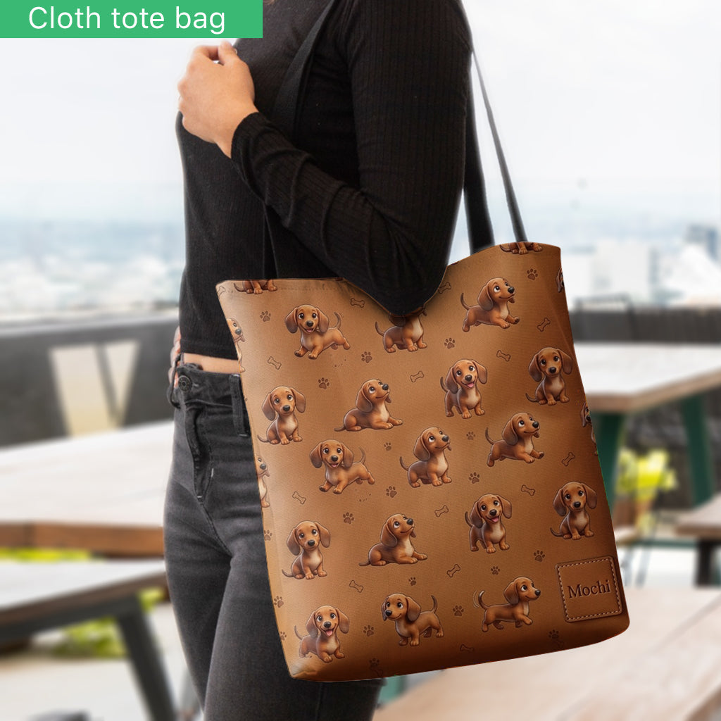 Custom Any Photo - Personalized Dog Tote Bag