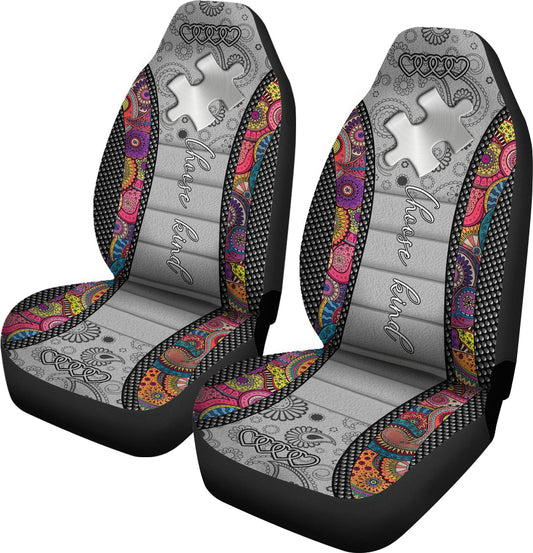 Choose Kind Autism Awareness Seat Covers 0622