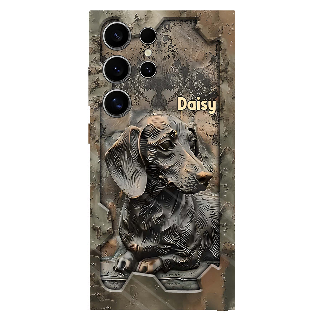Life Is Better With My Dachshund - Personalized Dog Full Print Phone Case
