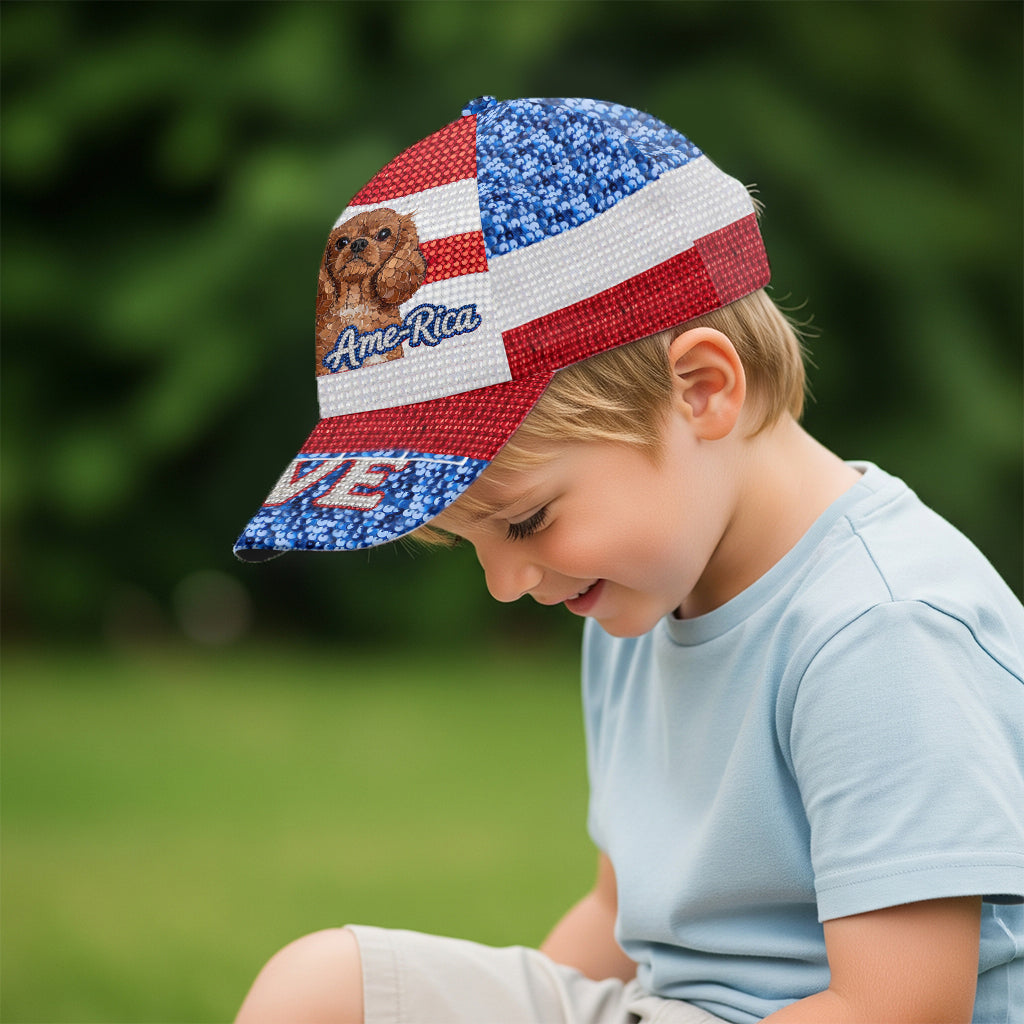 I Love My Dogs - Personalized Dog Classic Cap