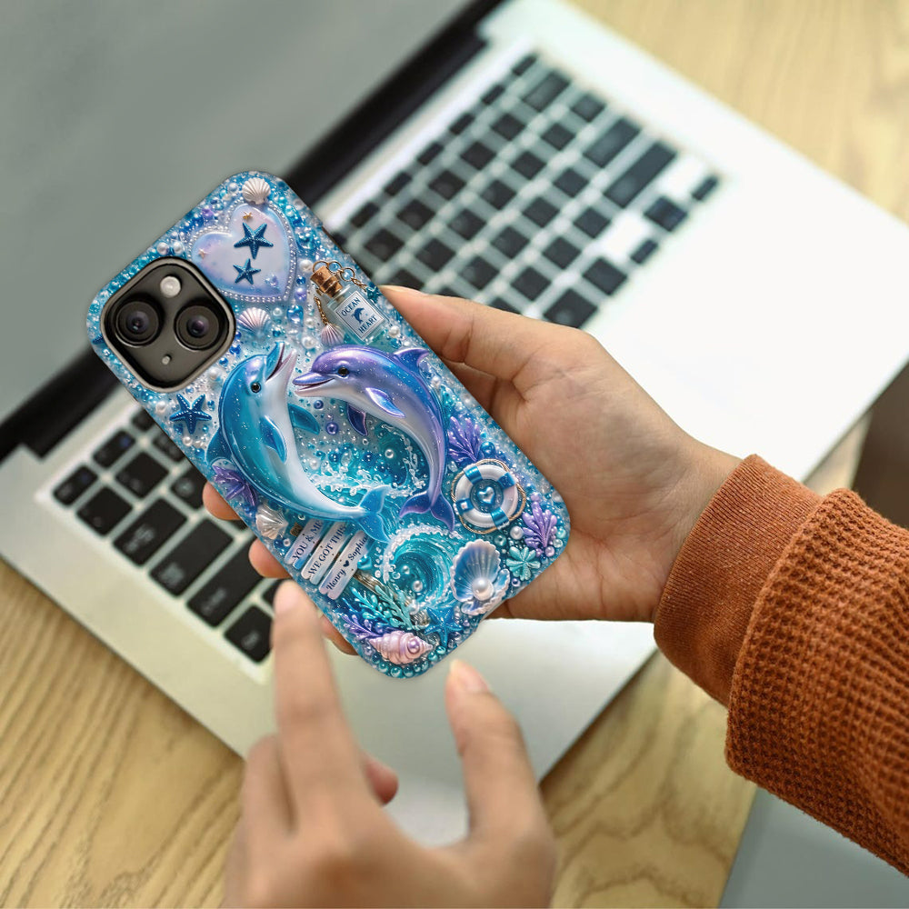I'm Yours - Personalized Dolphin Full Print Phone Case