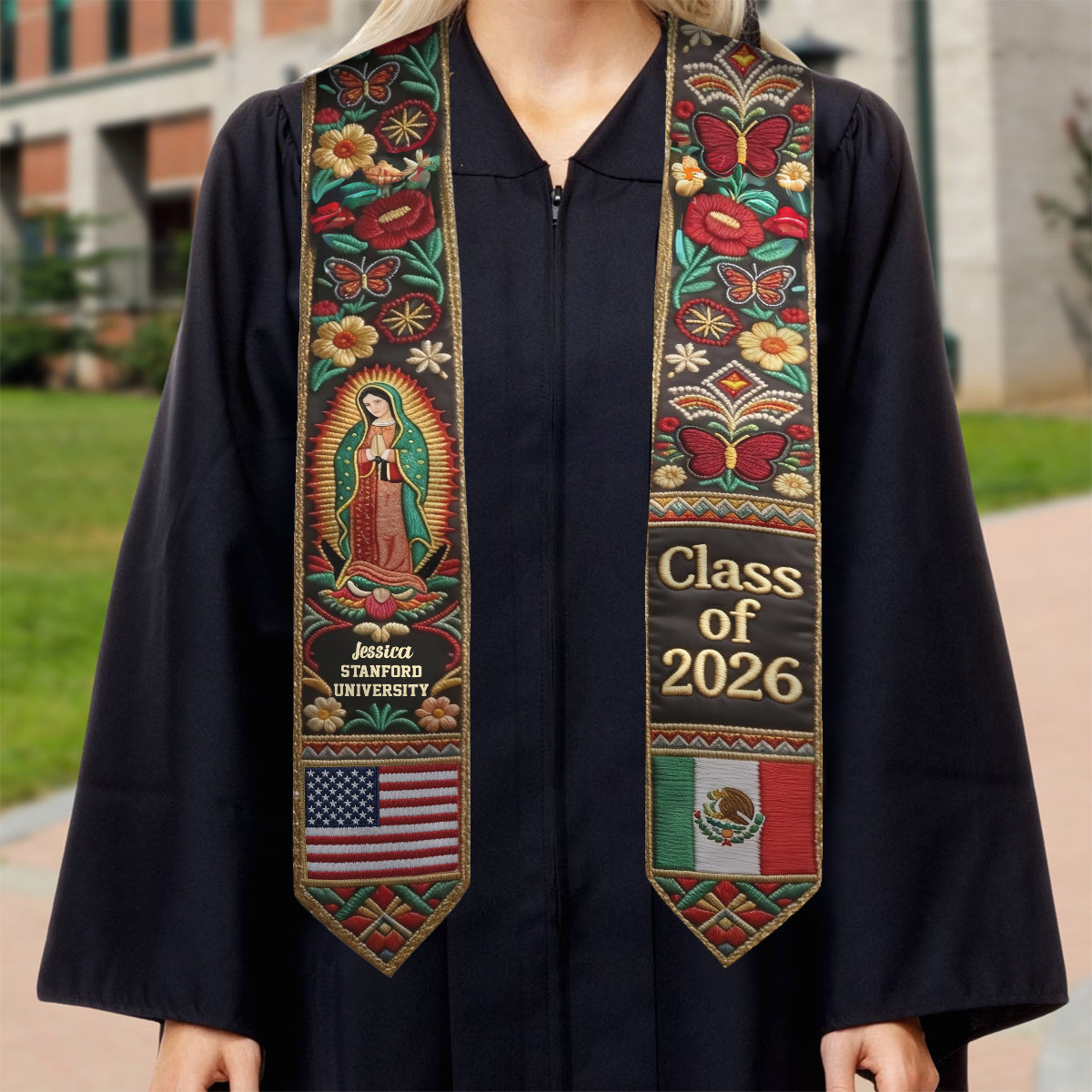 Class Of 2026 - Personalized Graduation Graduation Stole
