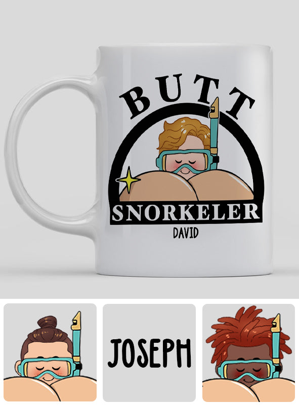 Funny Snorkeler - Personalized Scuba Diving Mug