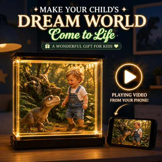 Amazing World Gift For Kids - Personalized Kid 3D Memory Box