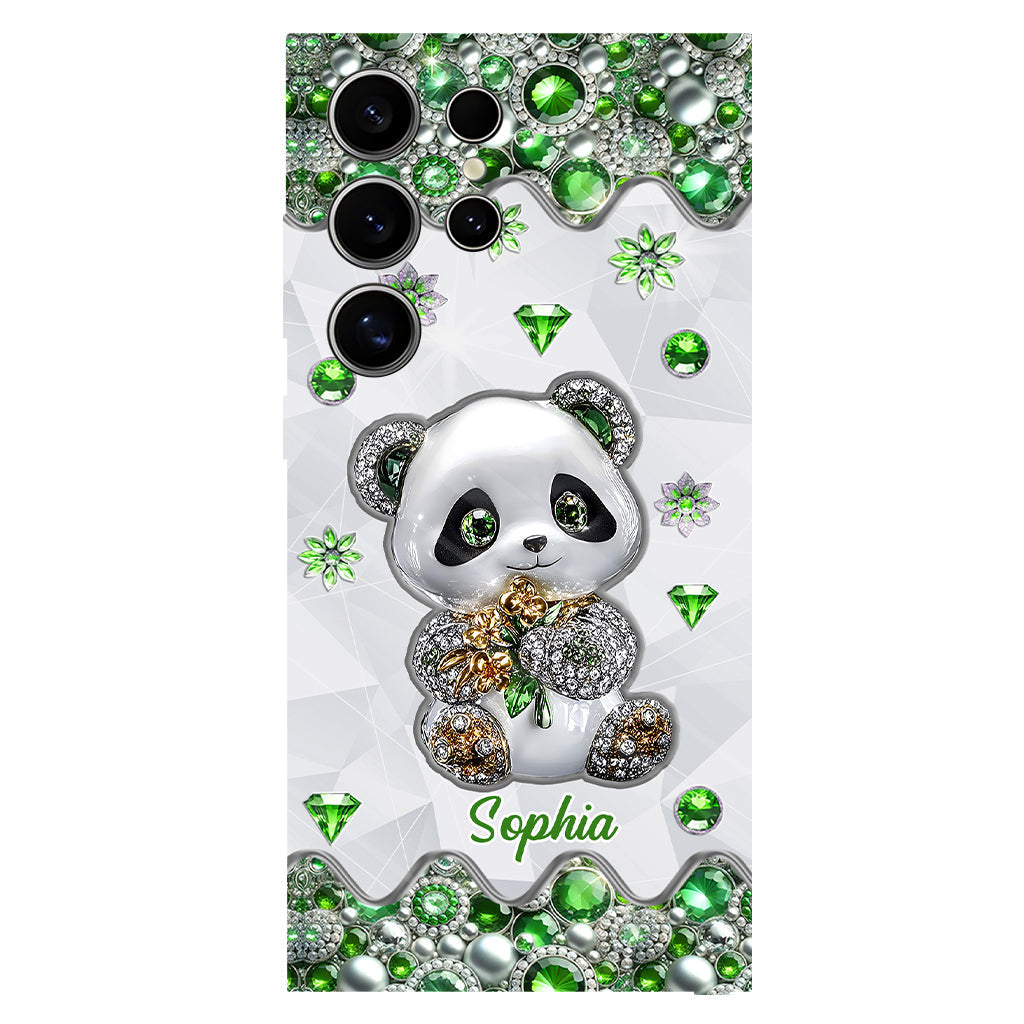 Just A Girl Who Loves Pandas - Personalized Panda Lover Full Print Phone Case