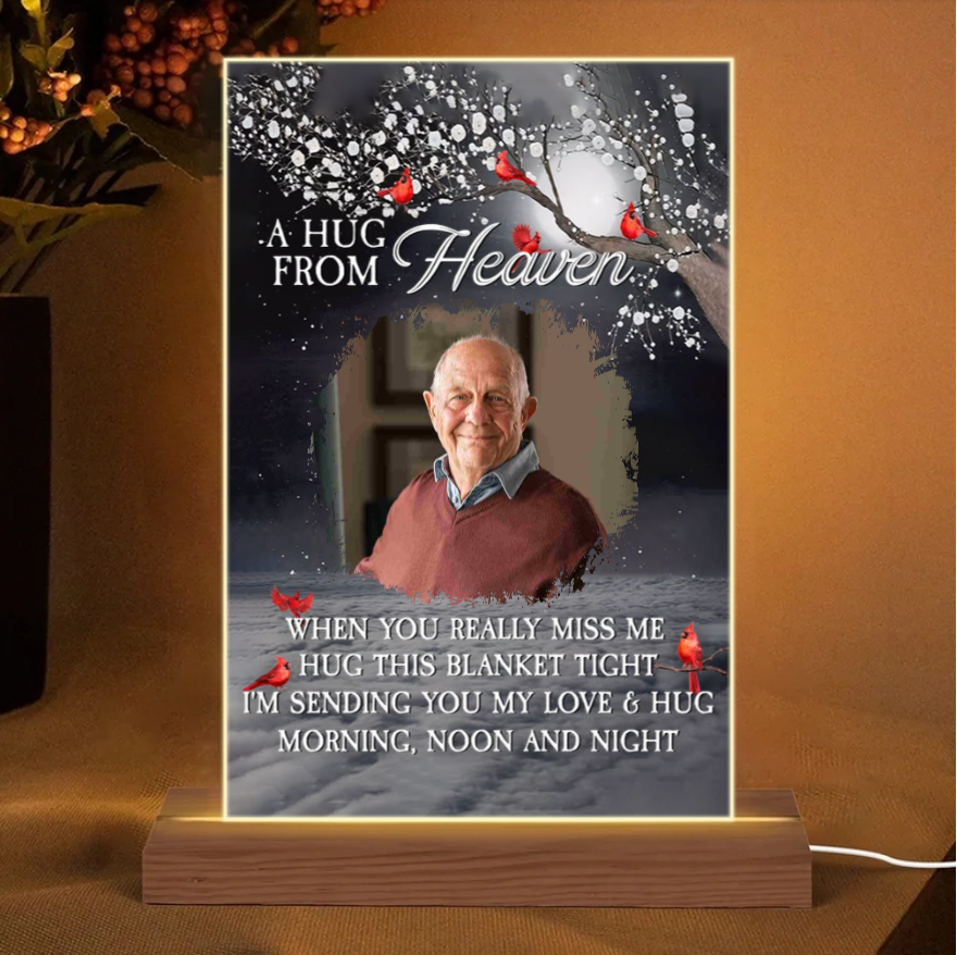 Personalized Memorial Blanket, Plaque, Keychain, Ornament, Sign – Custom Gift to Remember Loved Ones