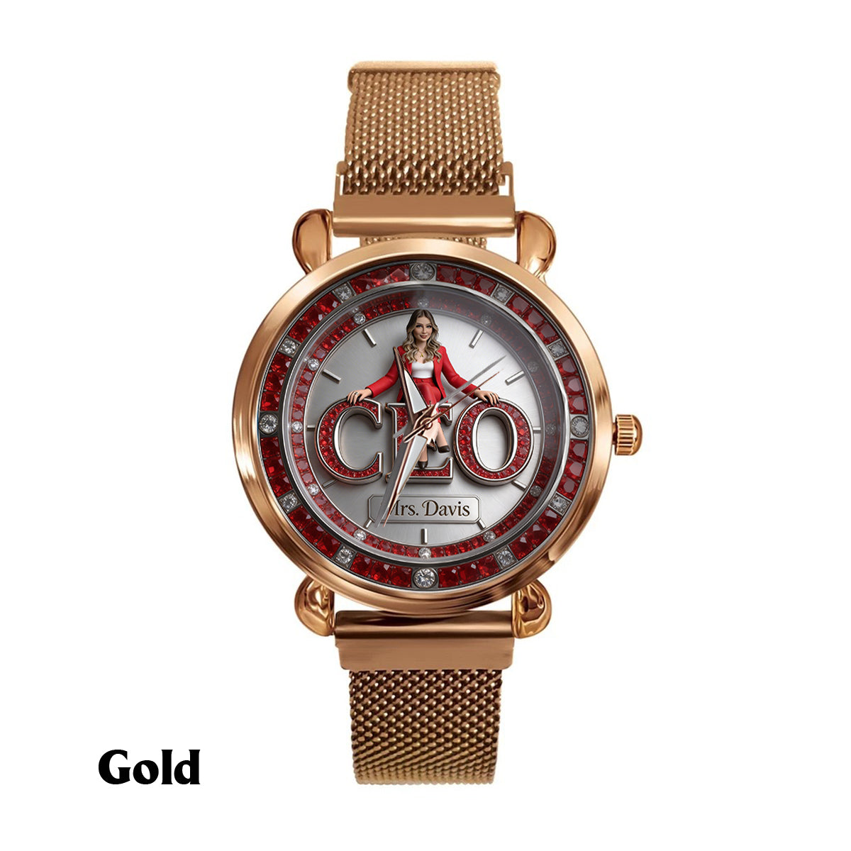 Custom Any Photo - Personalized Colleague Women Hand Watch