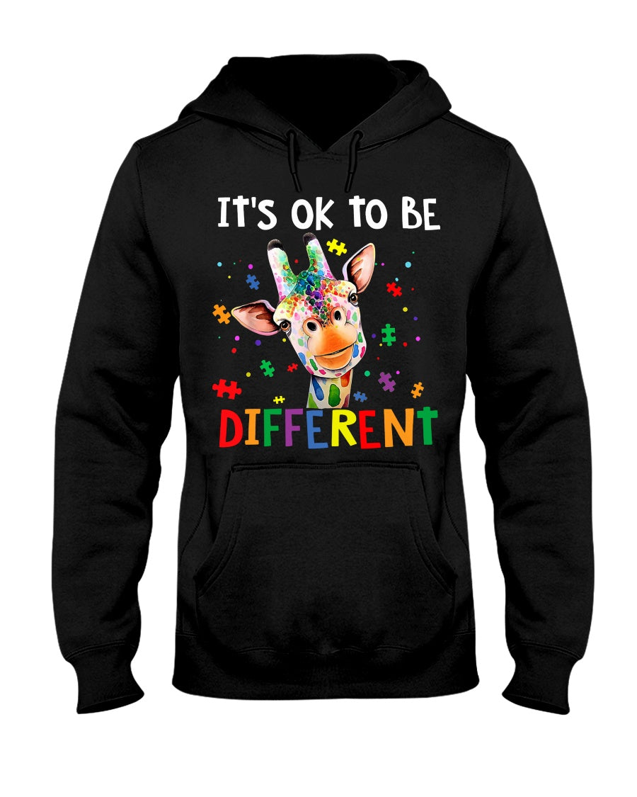 It's Ok To Be Different - Autism Awareness T-shirt and Hoodie 0921