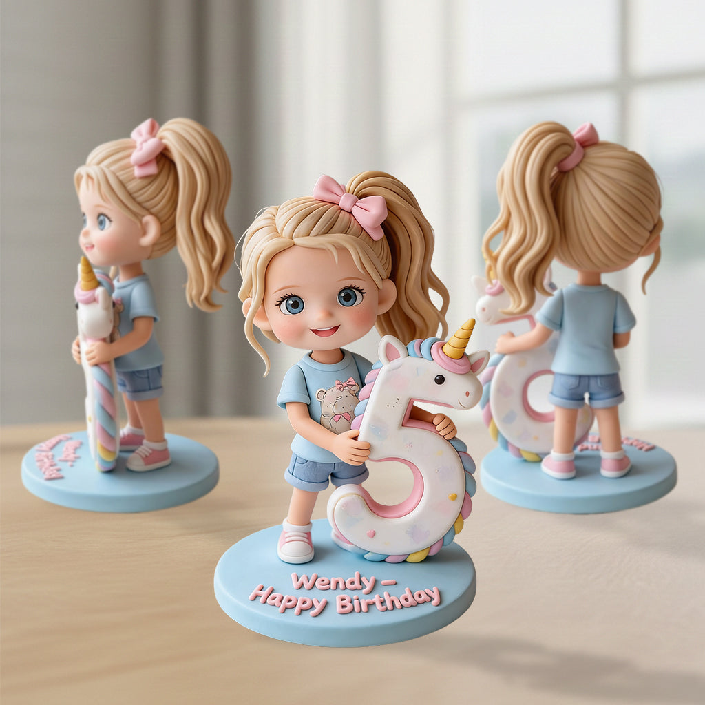 Any Photo Birthday Gift For Kids - Personalized Birthday Premium 3D Figurine