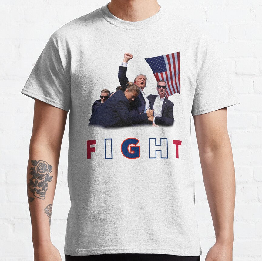 I Will Never Stop Flghting For America Shirt 
T-shirt & Hoodie