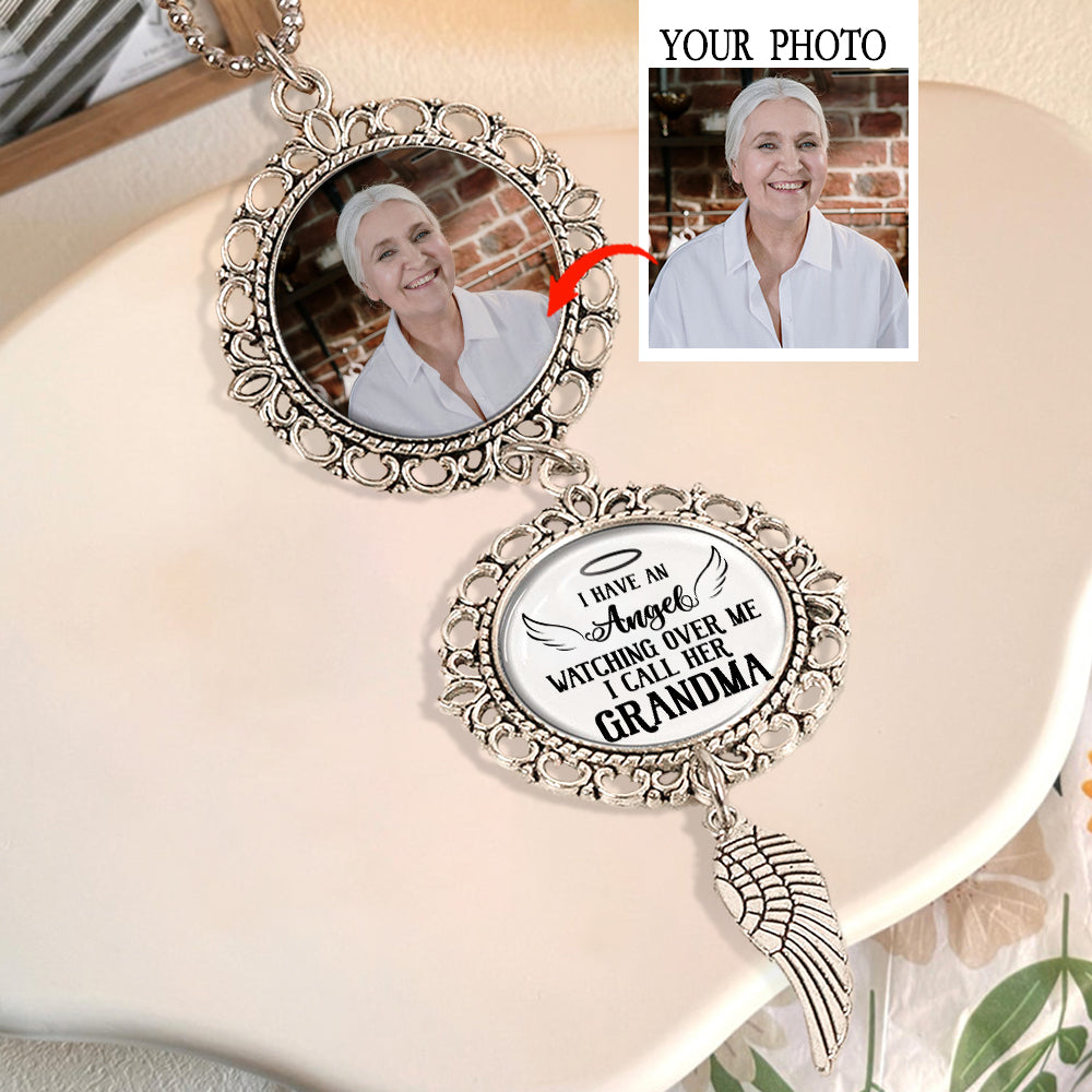 Custom Wallet Card – Forever Guardian Angel, A Special Gift for Remembering Loved Ones