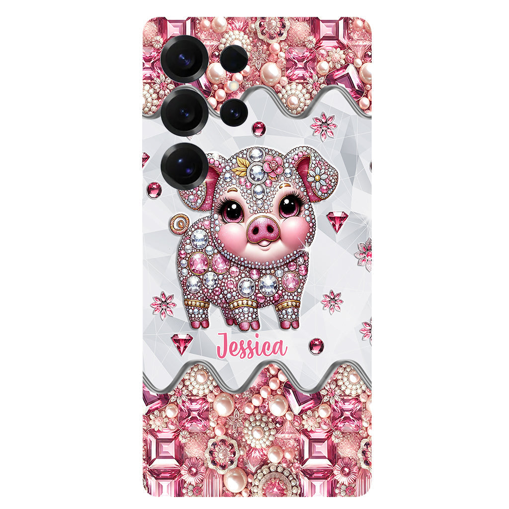 Cute Pig - Personalized Pig Lover Full Print Phone Case