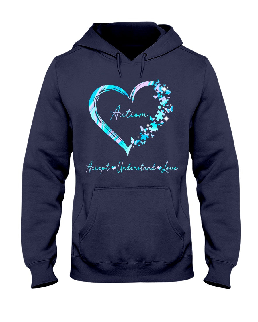 Accept Understand Love - Autism Awareness T-shirt and Hoodie 0921