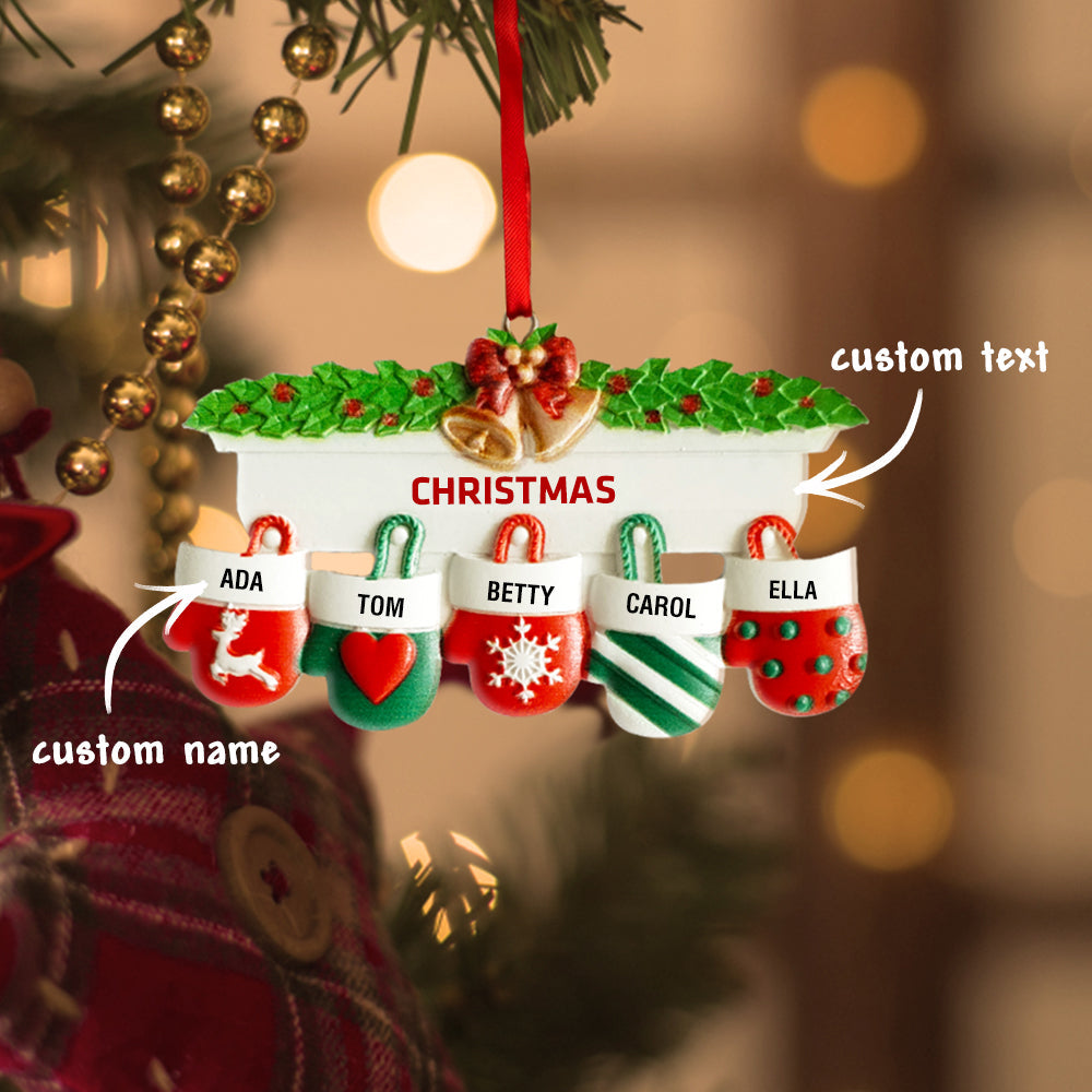 Any Family Name - Family gift for anyone - Personalized Family Gift Ornament