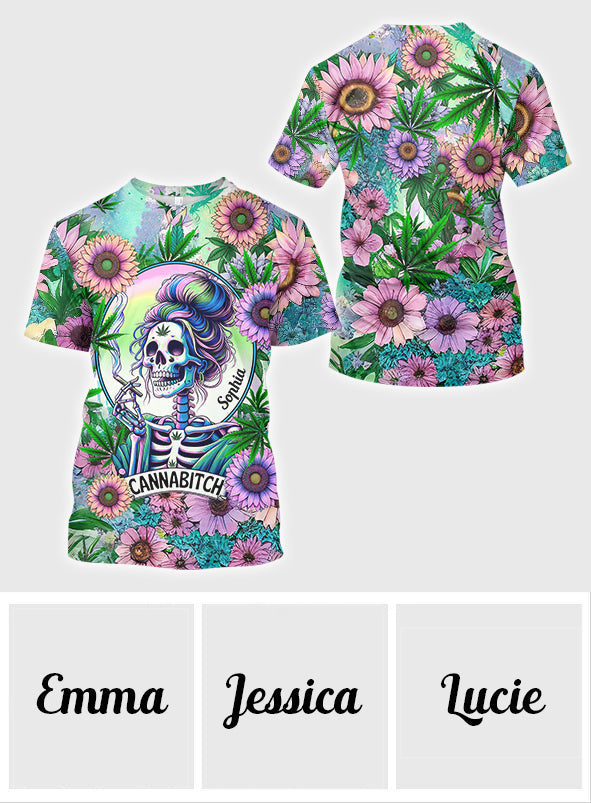 Cannabitch - Personalized Weed All Over Shirt