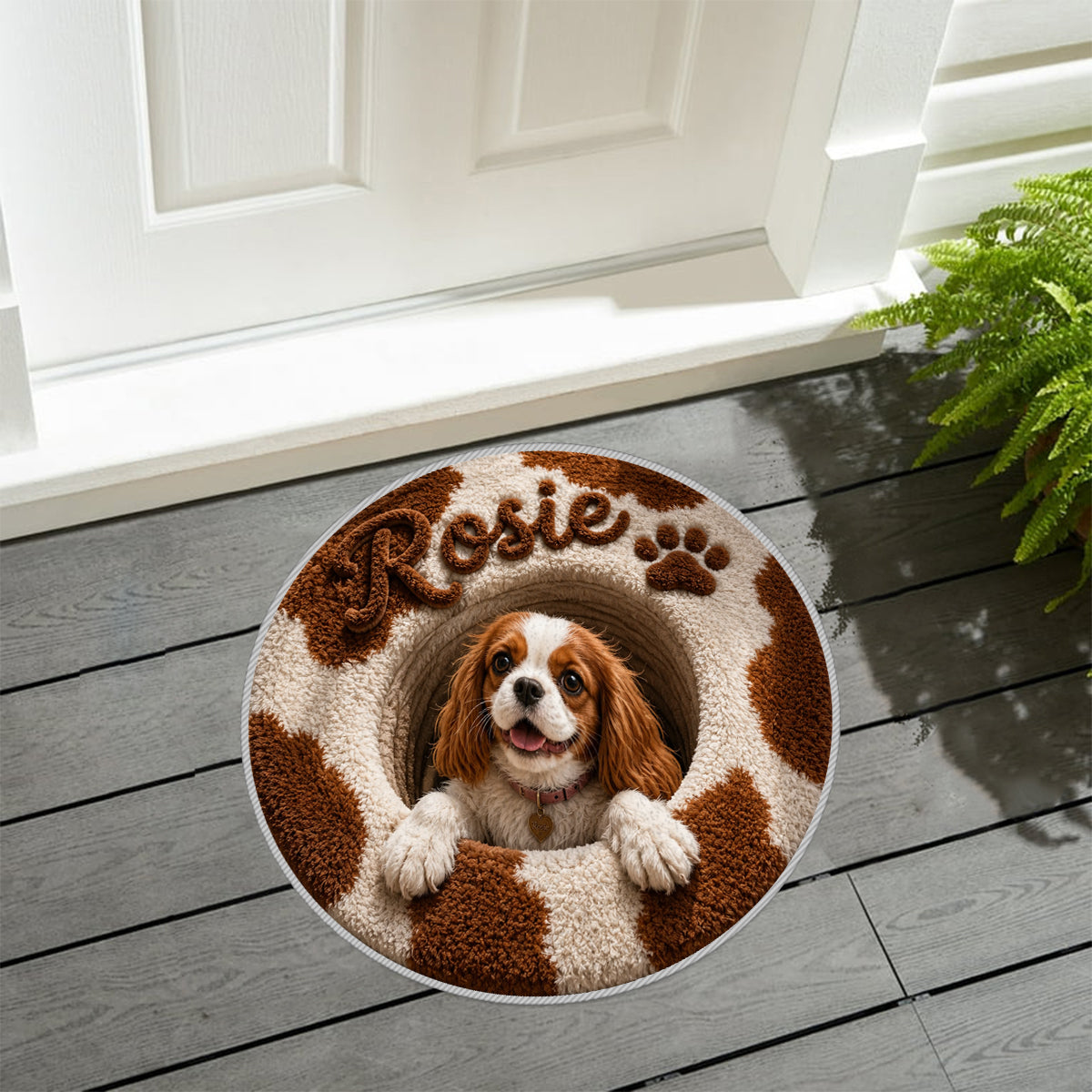 Beautiful Pet - Personalized Dog Non-Slip Tufted Rug