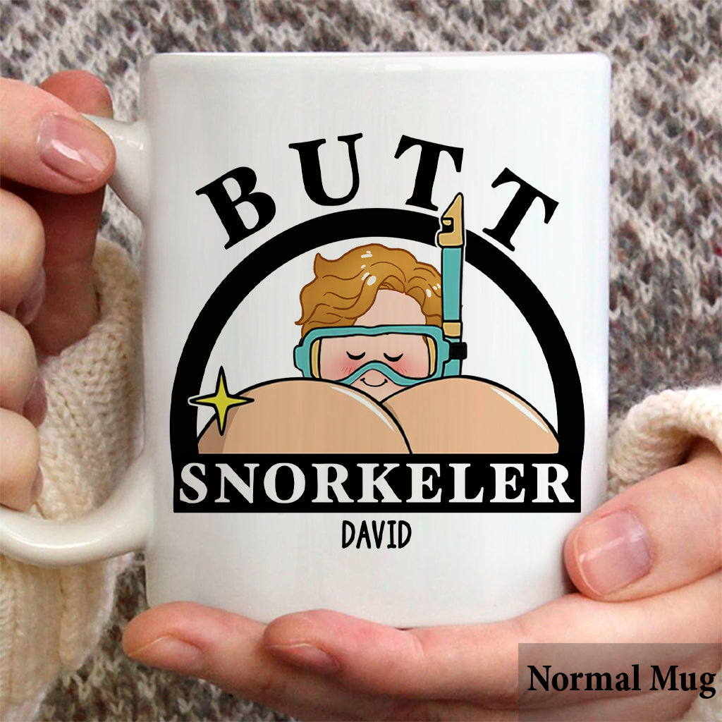 Funny Snorkeler - Personalized Scuba Diving Mug