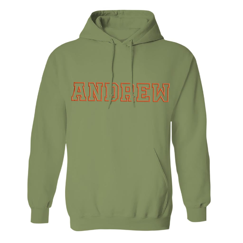 Custom Name - Personalized Son Embroidered Hoodie