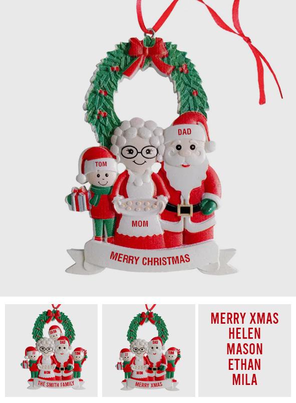 Any Family Name - Personalized Family Family Gift Ornament