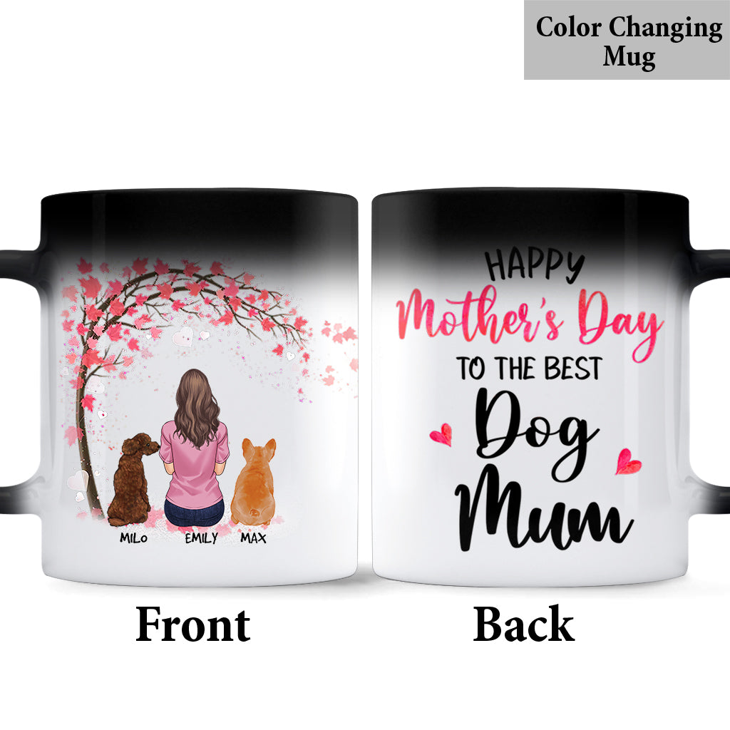 Happy Mother's Day To The Best Mom - Dog gift for who lose dog - Personalized Mug