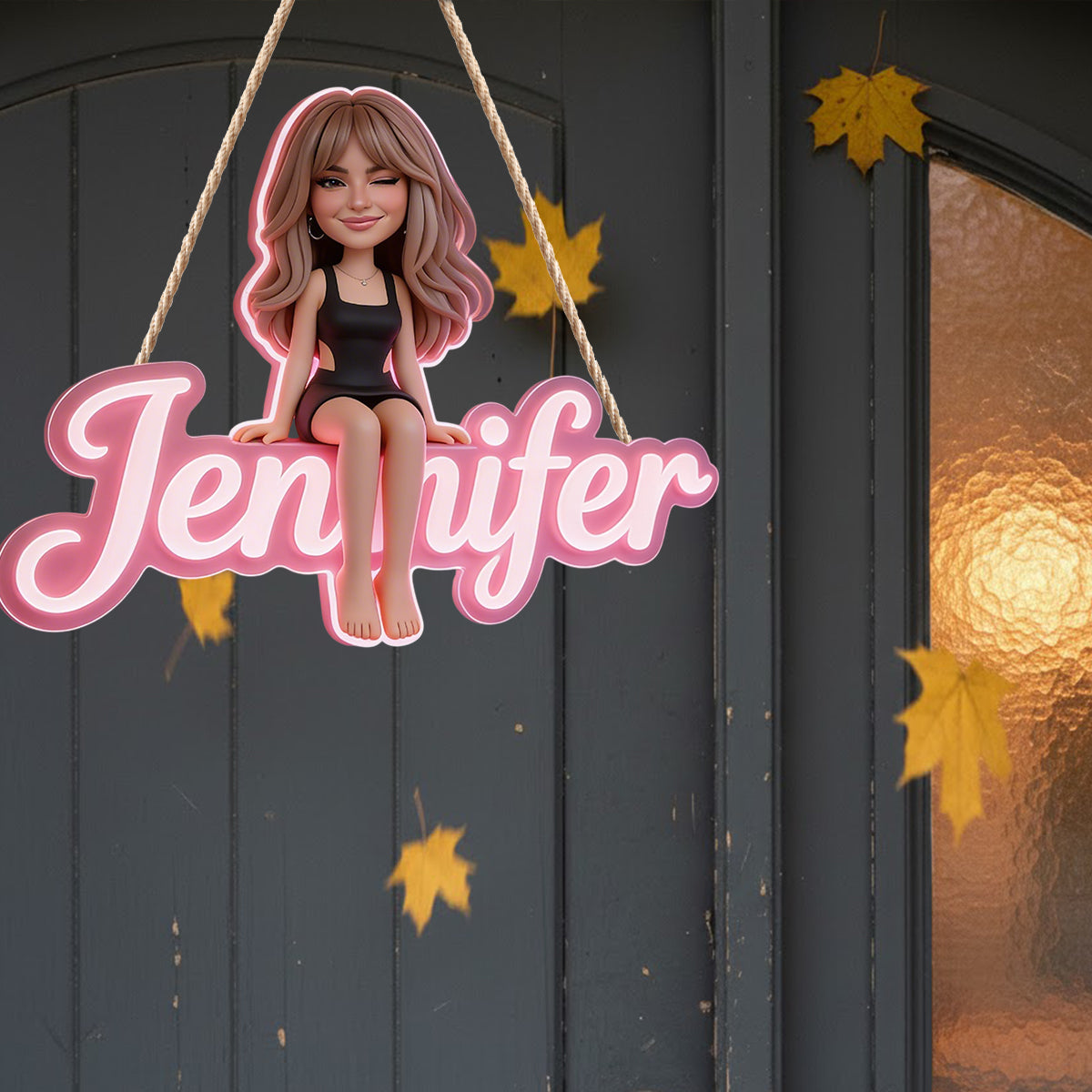 Custom Any Photo - Personalized Self Love LED Light Acrylic Sign