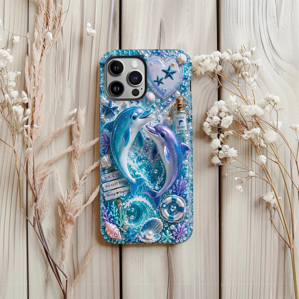 I'm Yours - Personalized Dolphin Full Print Phone Case
