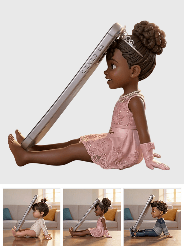 Custom Any Photo - Personalized Kid Phone Holder