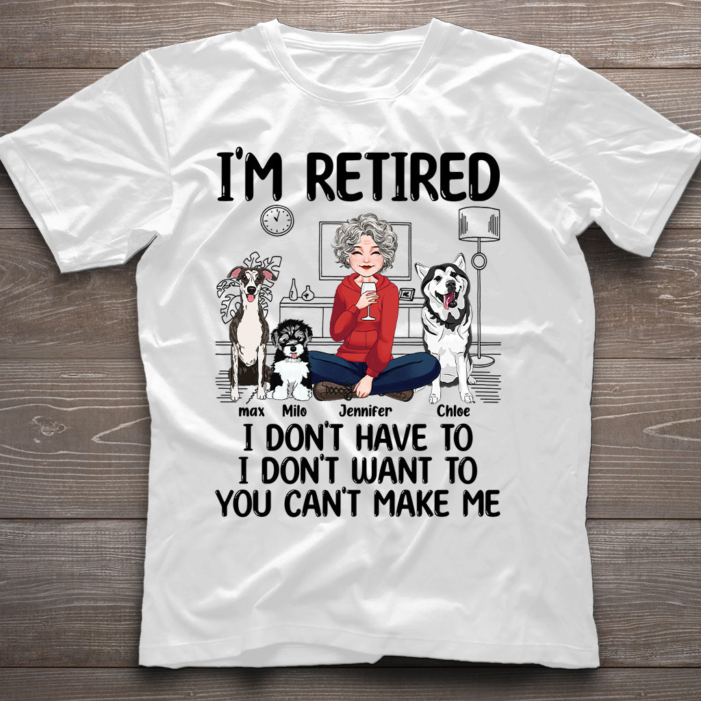 I'm Retired - Personalized Retired T-shirt & Hoodie