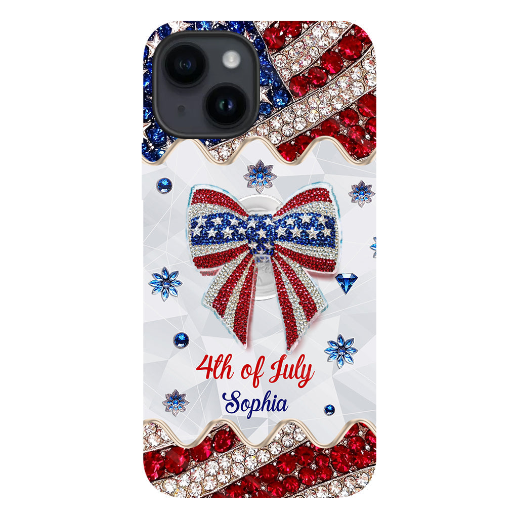 Independence Day - Personalized Independence Day/ 4th of July Full Print Phone Case & Phone Grip