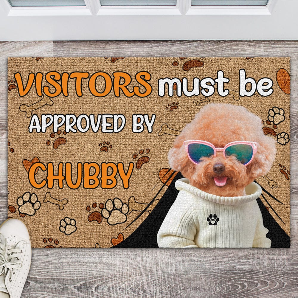 Personalized Dog Lovers Doormat - Custom Entrance Mat