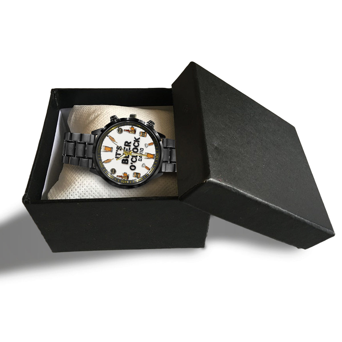 It's Beer Time - Personalized Beer Hand Watch