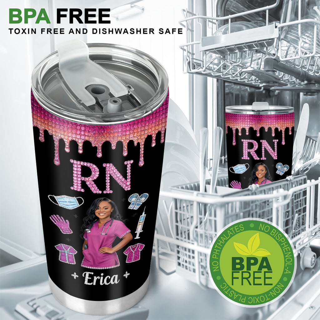 Custom Any Photo Gift For Nurse - Personalized Nurse Tumbler