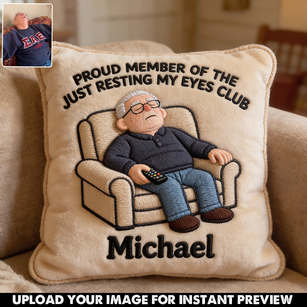 Funny Gift For Dad, Father's Day Gift - Personalized Father Premium Faux Fur Pillow