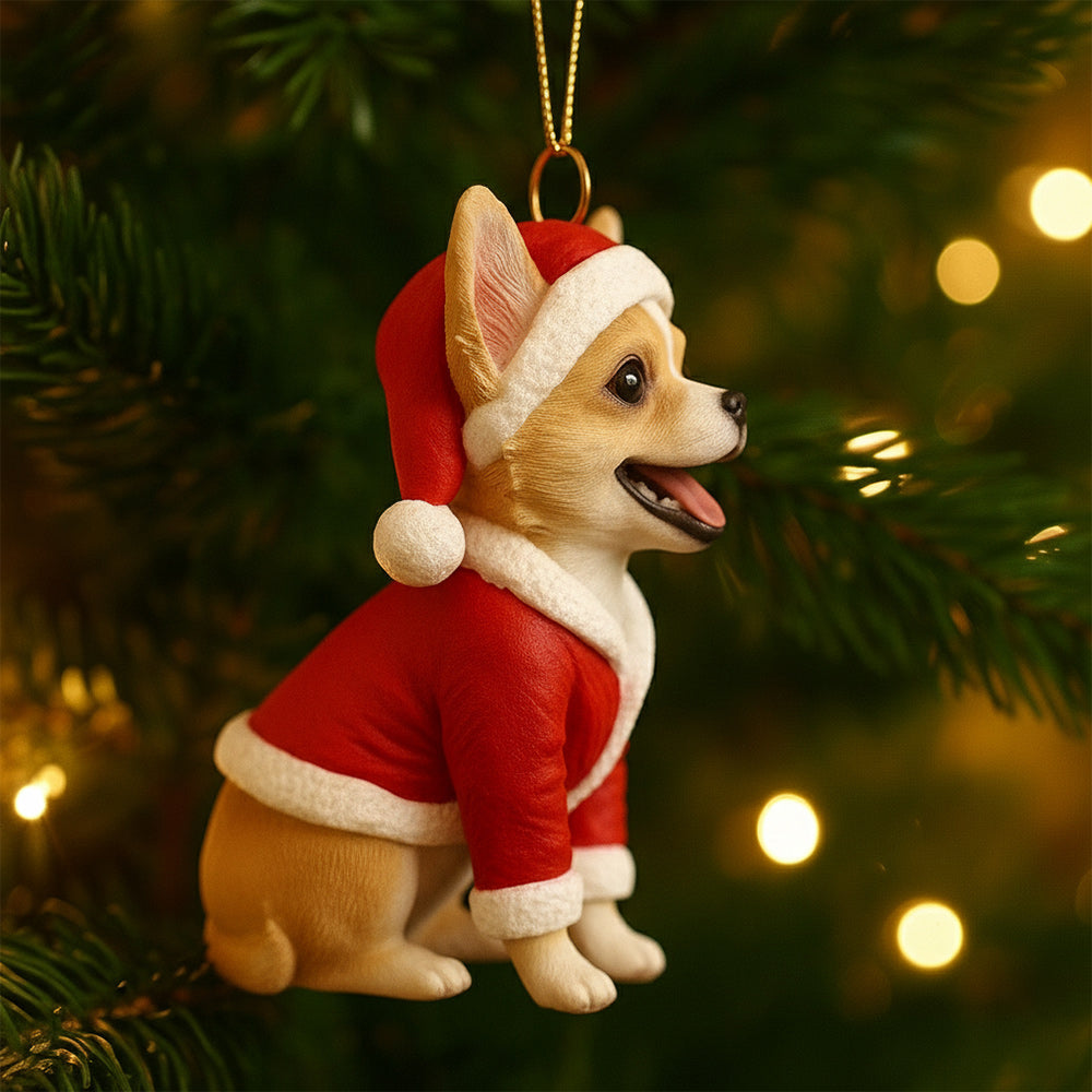 Furry And Bright - Personalized French Bulldog Dog Custom Made 3D Minifigure Ornament