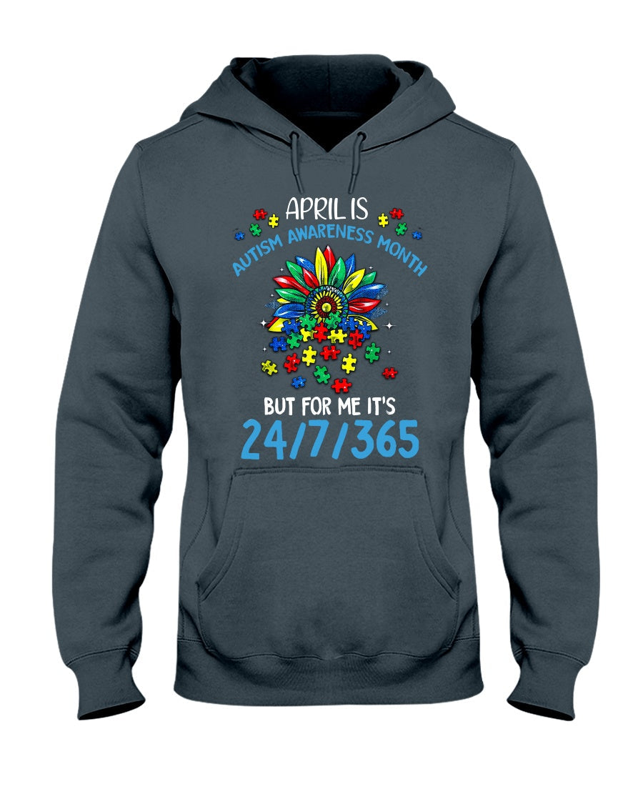 Autism Everyday Is Autism Awareness Day - T-shirt and Hoodie 0921