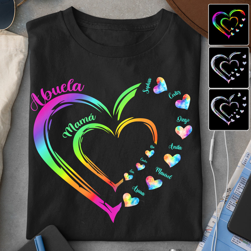 Bendecido De Ser llamado - Personalized Grandma T-shirt And Hoodie