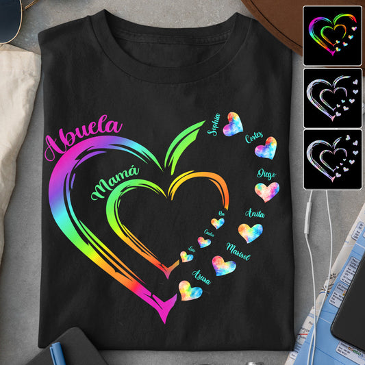 Bendecido De Ser llamado - Personalized Grandma T-shirt And Hoodie