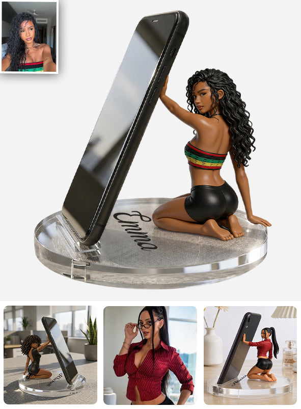 Let Me Hold It For You - Personalized Spicy Couple Phone/ Tablet Holder Stand