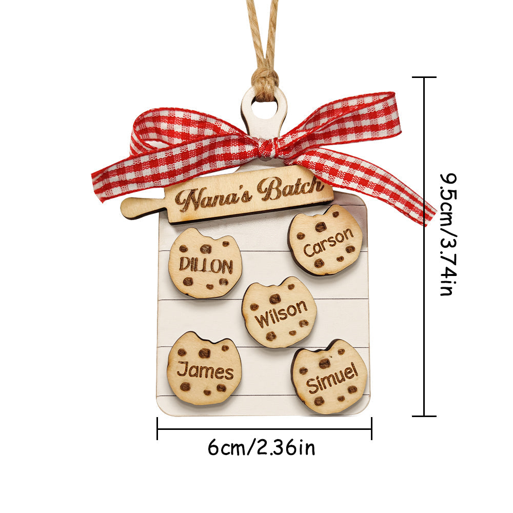 Grandma/Gigi/Nana's Batch - Personalized Grandma Family Gift Ornament